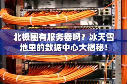 北极圈有服务器吗？冰天雪地里的数据中心大揭秘！