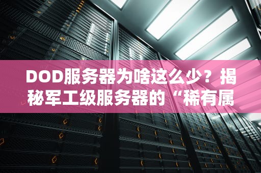DOD服务器为啥这么少？揭秘军工级服务器的“稀有属性”