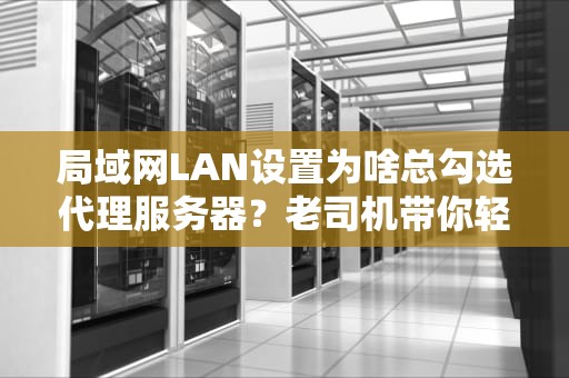 局域网LAN设置为啥总勾选代理服务器？老司机带你轻松避坑！