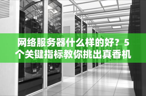 网络服务器什么样的好？5个关键指标教你挑出真香机！