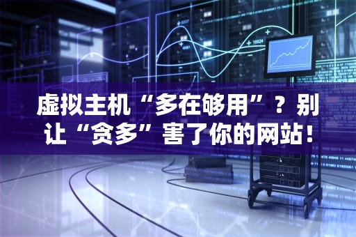 虚拟主机“多在够用”？别让“贪多”害了你的网站！