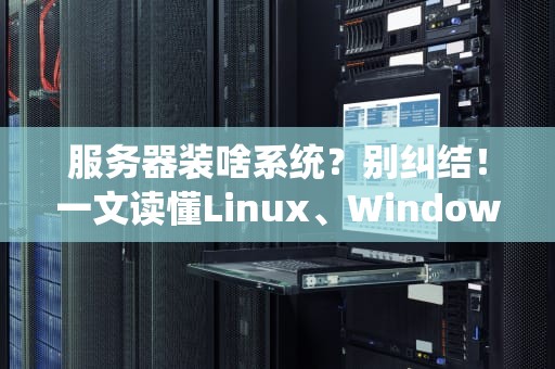 服务器装啥系统？别纠结！一文读懂Linux、WindowsServer优缺点
