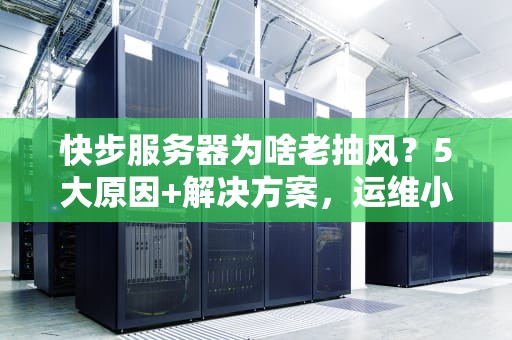 快步服务器为啥老抽风？5大原因+解决方案，运维小哥看了直呼内行！