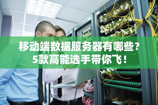 移动端数据服务器有哪些？5款高能选手带你飞！
