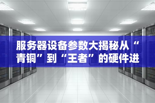 服务器设备参数大揭秘从“青铜”到“王者”的硬件进化论