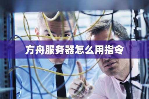 方舟服务器怎么用指令