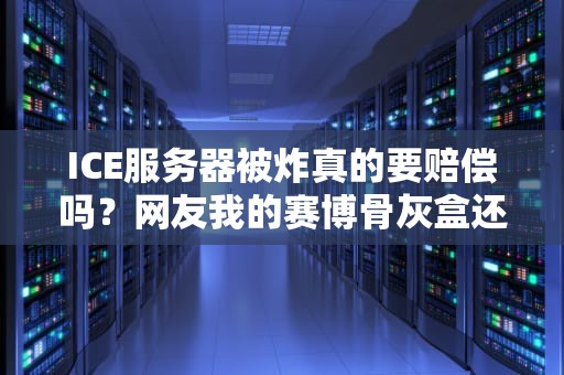ICE服务器被炸真的要赔偿吗？网友我的赛博骨灰盒还在里面！
