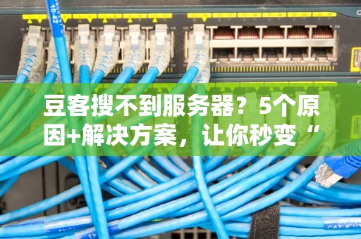 豆客搜不到服务器？5个原因+解决方案，让你秒变“老司机”！