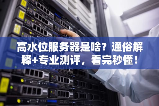 高水位服务器是啥？通俗解释+专业测评，看完秒懂！