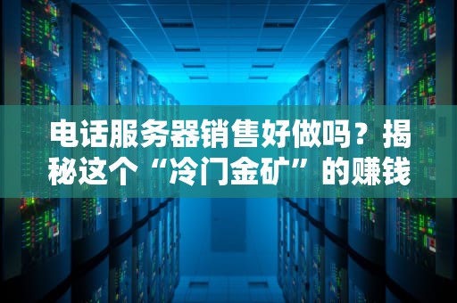 电话服务器销售好做吗？揭秘这个“冷门金矿”的赚钱真相！