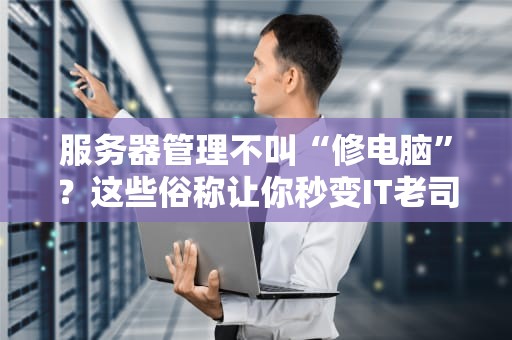 服务器管理不叫“修电脑”？这些俗称让你秒变IT老司机！