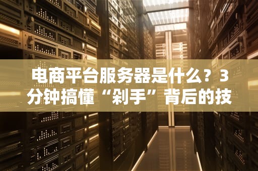 电商平台服务器是什么？3分钟搞懂“剁手”背后的技术大佬！