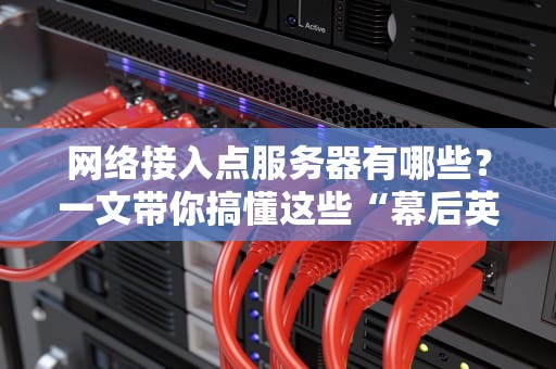 网络接入点服务器有哪些？一文带你搞懂这些“幕后英雄”！