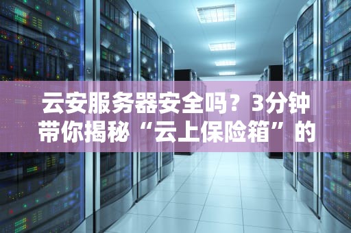 云安服务器安全吗？3分钟带你揭秘“云上保险箱”的真相！