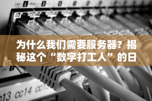 为什么我们需要服务器？揭秘这个“数字打工人”的日常！