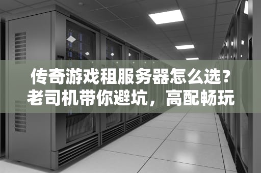 传奇游戏租服务器怎么选？老司机带你避坑，高配畅玩不卡顿！