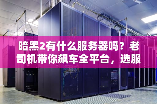 暗黑2有什么服务器吗？老司机带你飙车全平台，选服不翻车！