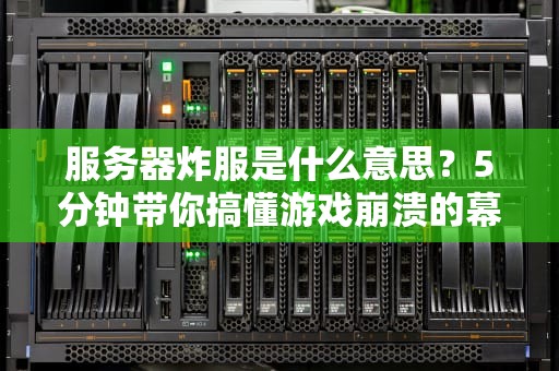 服务器炸服是什么意思？5分钟带你搞懂游戏崩溃的幕后真相！