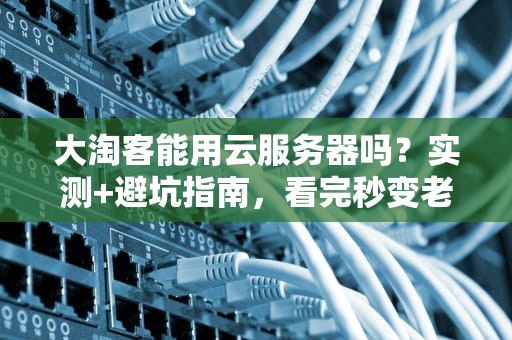 大淘客能用云服务器吗？实测+避坑指南，看完秒变老司机！