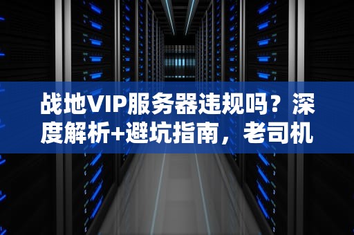战地VIP服务器违规吗？深度解析+避坑指南，老司机带你飙车！