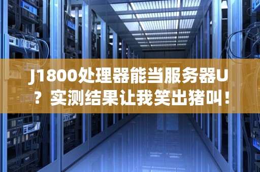 J1800处理器能当服务器U？实测结果让我笑出猪叫！