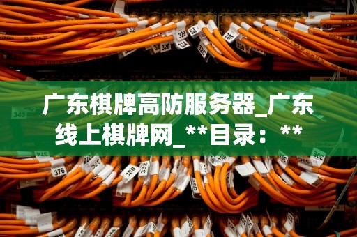 广东棋牌高防服务器_广东线上棋牌网_**目录：**