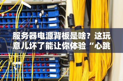 服务器电源背板是啥？这玩意儿坏了能让你体验“心跳停止”的刺激！