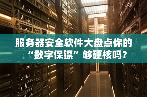 服务器安全软件大盘点你的“数字保镖”够硬核吗？