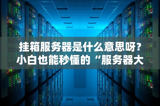挂箱服务器是什么意思呀？小白也能秒懂的“服务器大冰箱”科普指南！