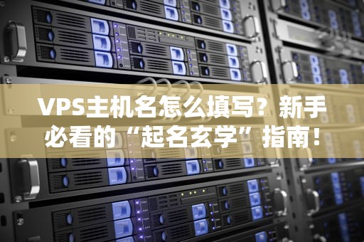 VPS主机名怎么填写？新手必看的“起名玄学”指南！