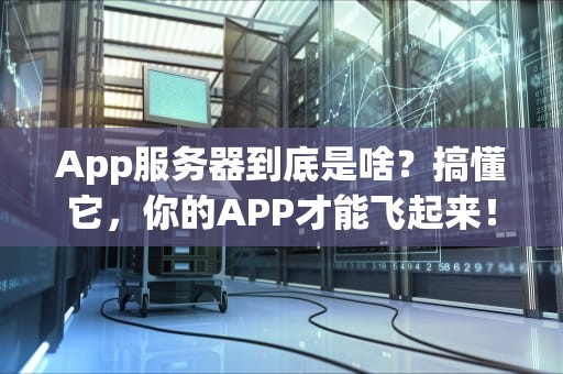 App服务器到底是啥？搞懂它，你的APP才能飞起来！