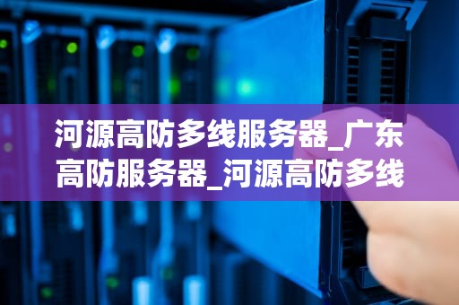 河源高防多线服务器_广东高防服务器_河源高防多线服务器的优势与应用