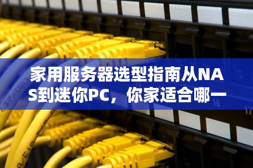家用服务器选型指南从NAS到迷你PC，你家适合哪一款？
