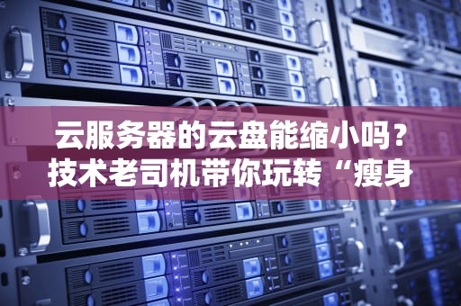 云服务器的云盘能缩小吗？技术老司机带你玩转“瘦身”秘籍！