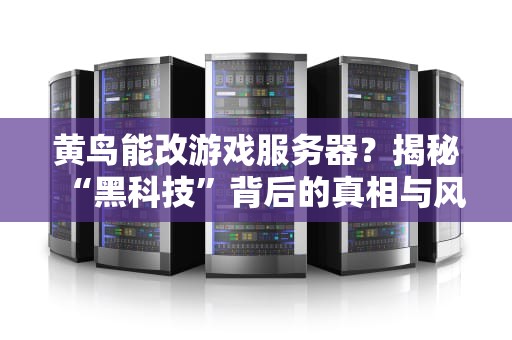 黄鸟能改游戏服务器？揭秘“黑科技”背后的真相与风险！