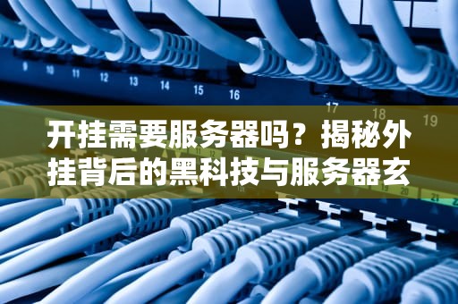 开挂需要服务器吗？揭秘外挂背后的黑科技与服务器玄学！