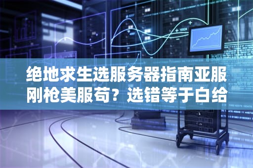 绝地求生选服务器指南亚服刚枪美服苟？选错等于白给！
