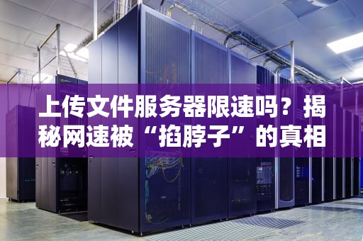上传文件服务器限速吗？揭秘网速被“掐脖子”的真相！