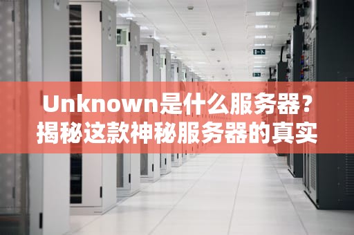 Unknown是什么服务器？揭秘这款神秘服务器的真实身份与性能表现！