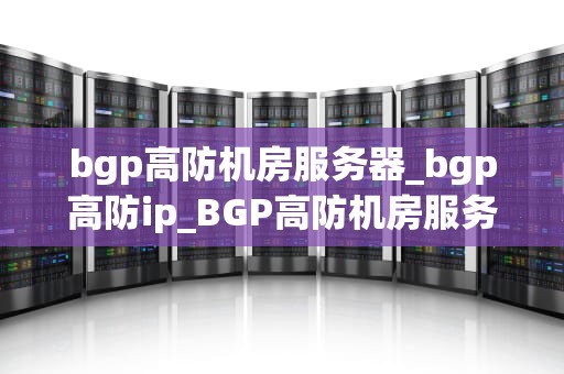 bgp高防机房服务器_bgp高防ip_BGP高防机房服务器：打造网络安全的坚实防线