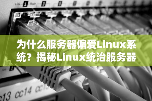 为什么服务器偏爱Linux系统？揭秘Linux统治服务器界的5大硬核优势！