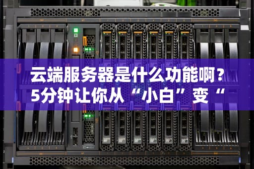 云端服务器是什么功能啊？5分钟让你从“小白”变“大神”！