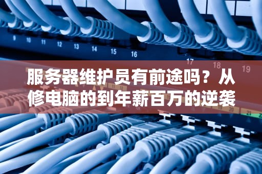 服务器维护员有前途吗？从修电脑的到年薪百万的逆袭指南！