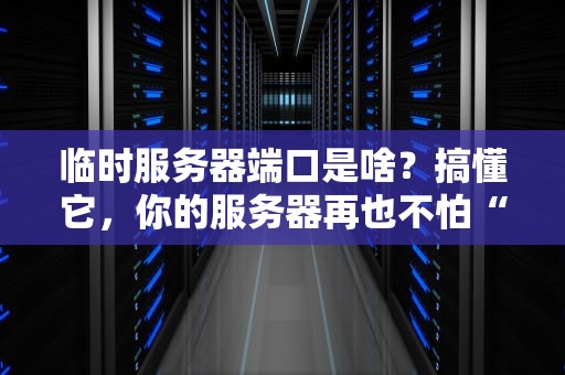 临时服务器端口是啥？搞懂它，你的服务器再也不怕“堵车”啦！