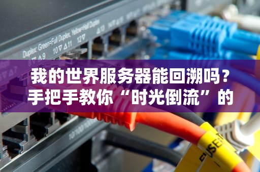 我的世界服务器能回溯吗？手把手教你“时光倒流”的神操作！