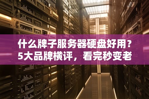 什么牌子服务器硬盘好用？5大品牌横评，看完秒变老司机！