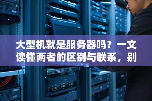 大型机就是服务器吗？一文读懂两者的区别与联系，别再傻傻分不清！