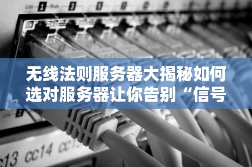 无线法则服务器大揭秘如何选对服务器让你告别“信号焦虑”？
