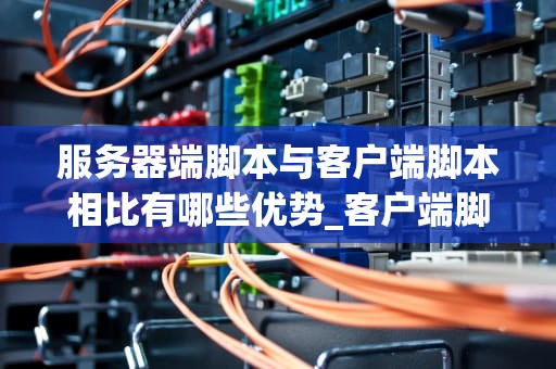 服务器端脚本与客户端脚本相比有哪些优势_客户端脚本和服务器端脚本的本质区别_服务器端脚本与客户端脚本的优势比较
