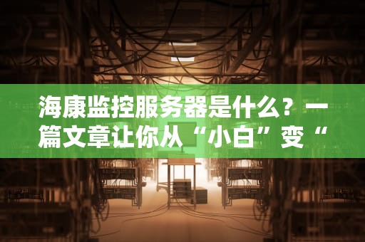海康监控服务器是什么？一篇文章让你从“小白”变“老司机”！
